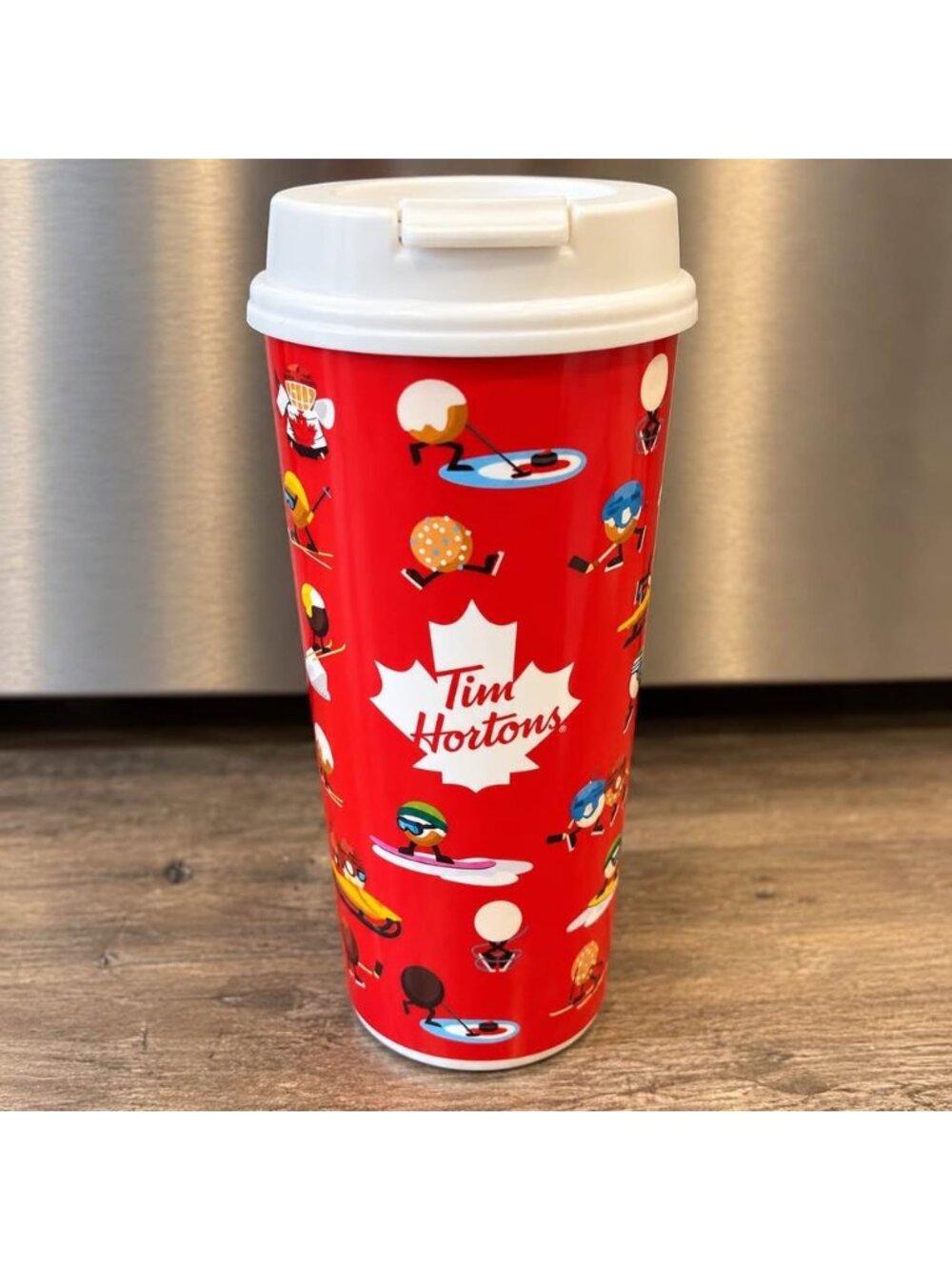 Tim Hortons Team Canada 2026 Olympic Travel Mug Tumbler NWT